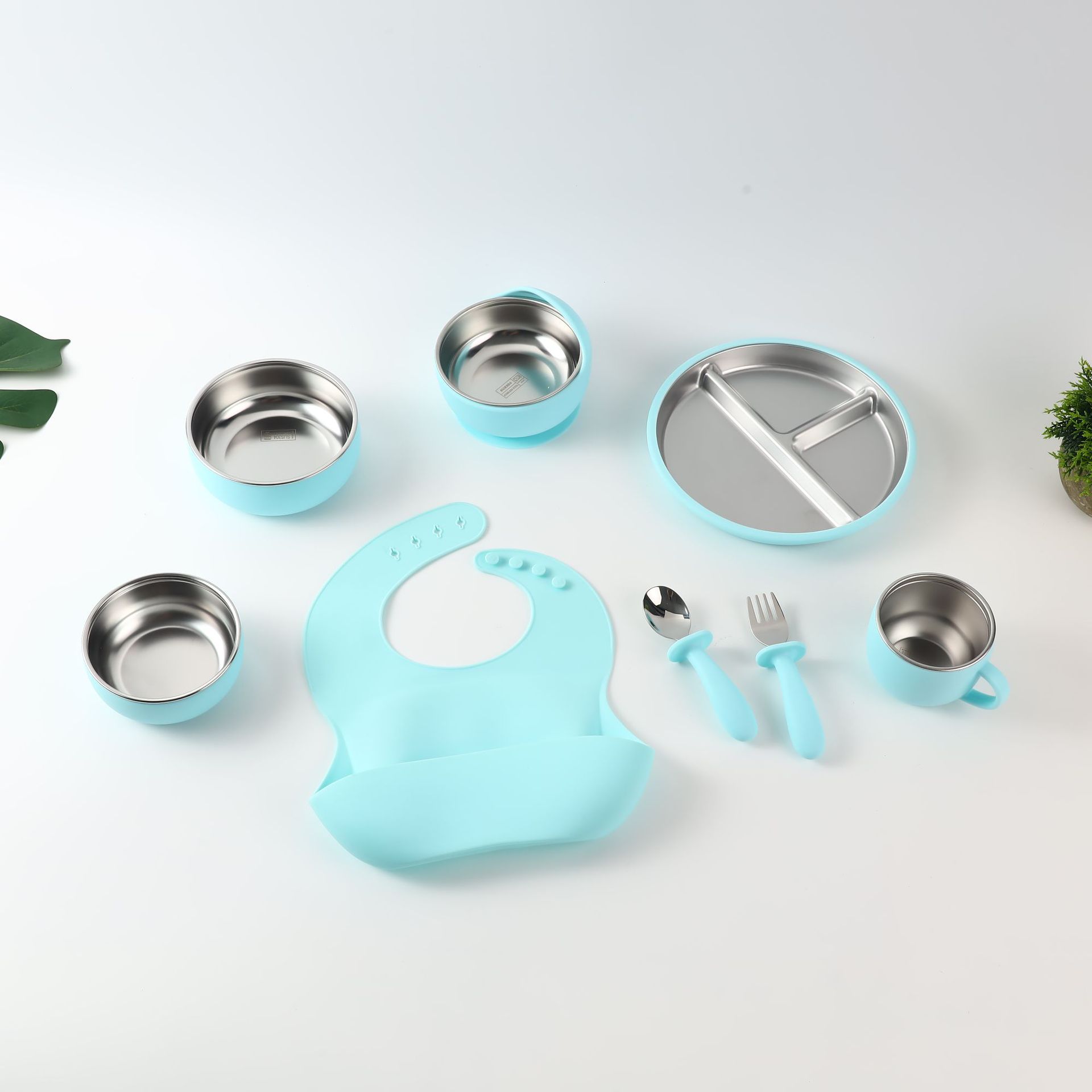 라이트 블루 - 8개 세트