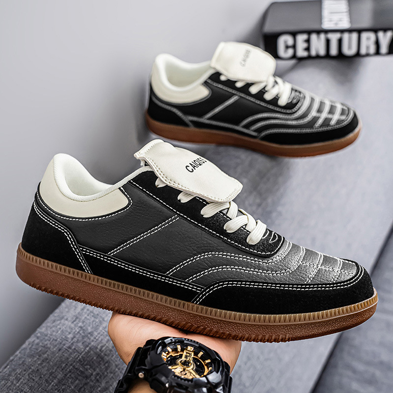 Tênis de treino alemães versáteis e casuais 2025 primavera novo nicho retro novo estudante versátil moda casual para homens e mulheres.