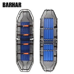 Bhrhar Stainless Steel Stretcher Split Basket Rescue High-Altitude Work Firefighting Portable Detachable Injured Rescue