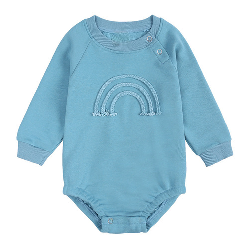 Alibaba.com - Manufacturer wholesale baby onesie with long sleeves and triangle crawling suit, candy check pattern, for spring and autumn, Korean version of Wish