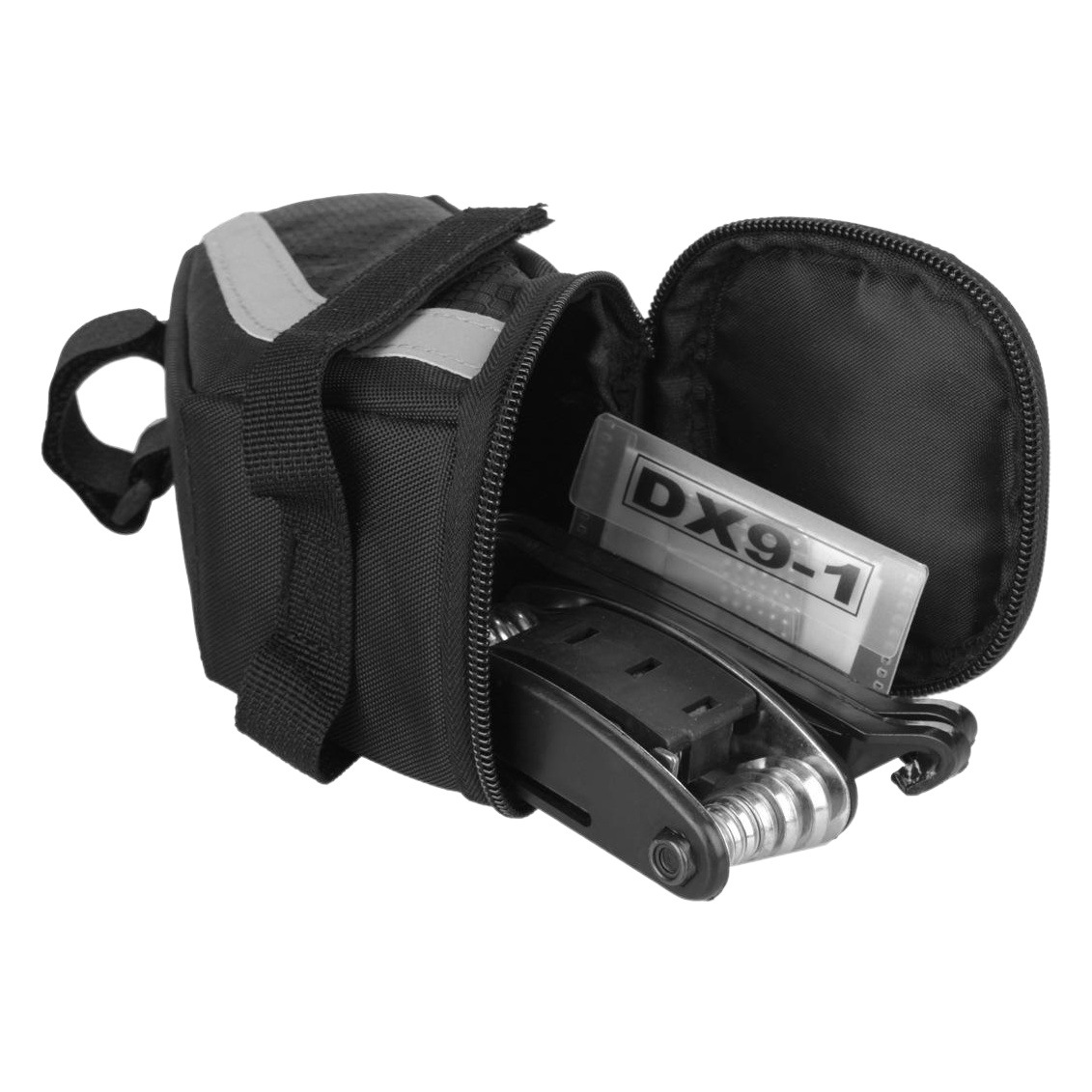 B-soul bicicleta bolsa de cola bicicleta de montaña bolsa de sillín repelente al agua expandible asiento trasero bolsa de accesorios para bicicletas