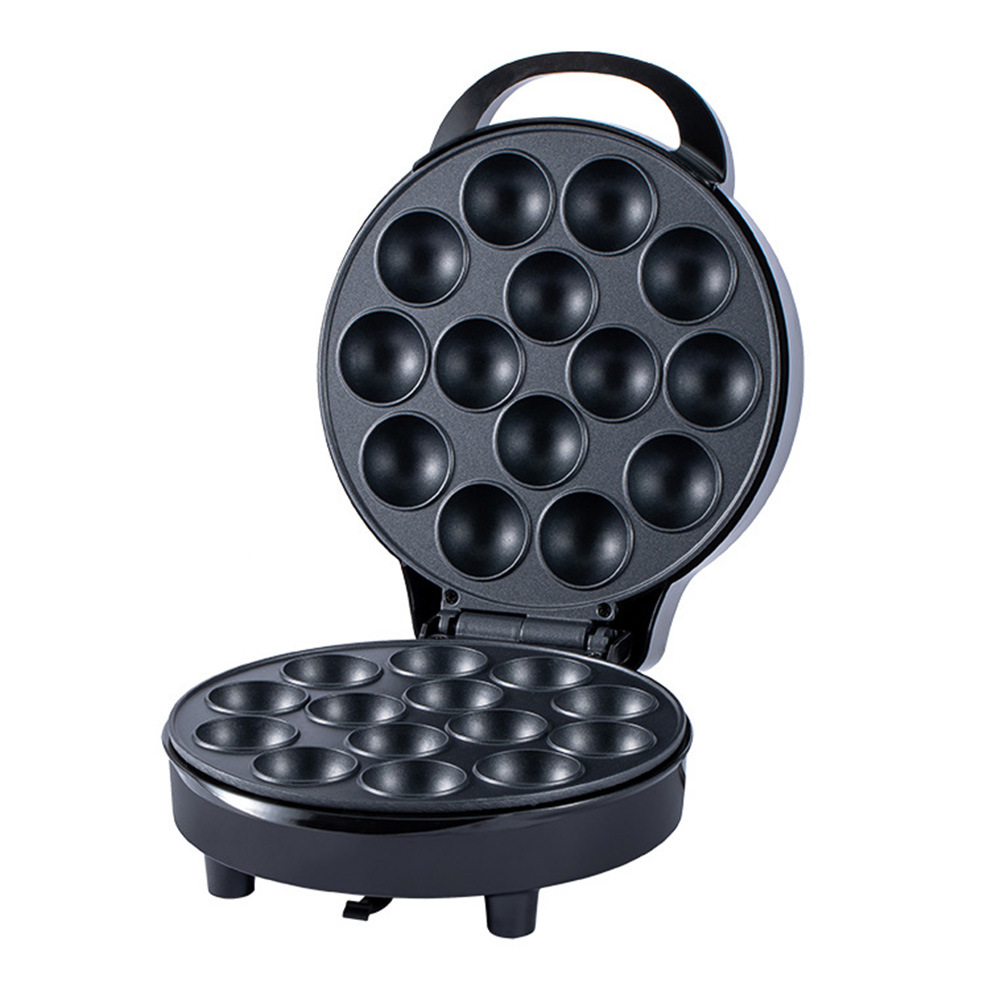 110V estándar americano de 14 hoyos Takoyaki máquina hogar máquina de la torta máquina fabricante de pan bolas máquina de desayuno torta redonda pastel