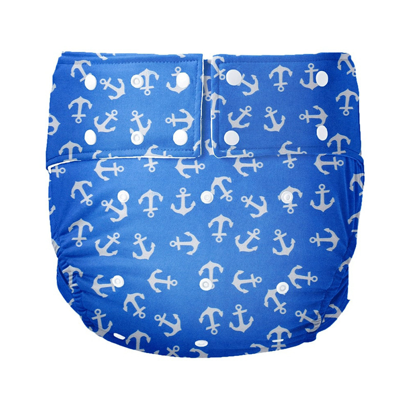 Pañales de tela para adultos a prueba de orina de comercio exterior, pantalones de pañales a prueba de fugas laterales, pañales para ancianos perdidos