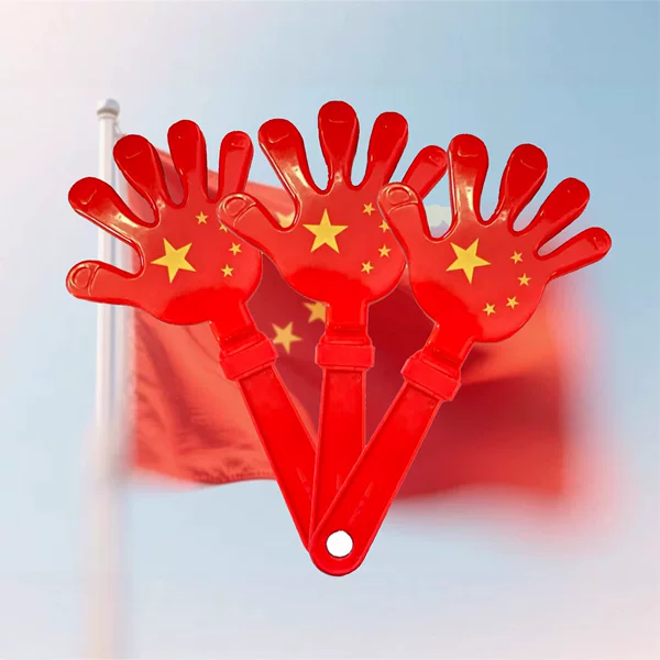 28cm Clapsticks, Clapping Devices, Palm Clappers, Birthday Party Cheering Props, Clapping for Festivals, Smiley Face