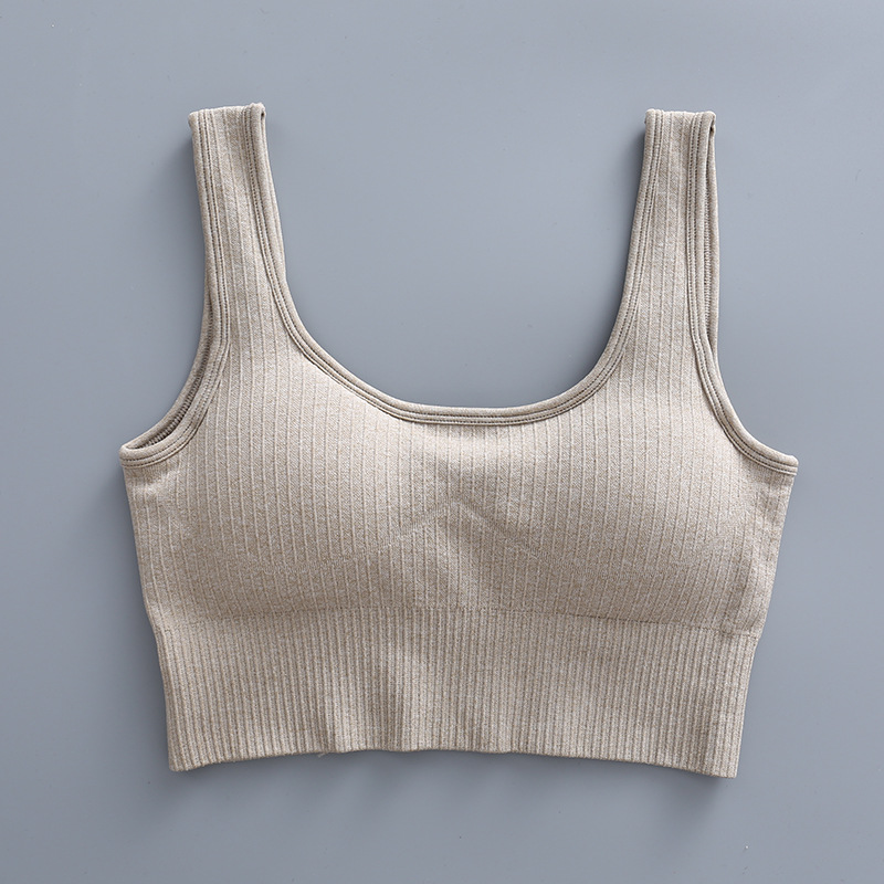 Stram yoga buks vest sport fitness dragt top langærmet sømløs yoga dragt til kvinder_voghion.com