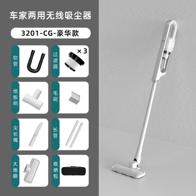 Tozsoranlar Car Household Large Suction - 3201-cg-white-add-2-more-hypa-1-long-package