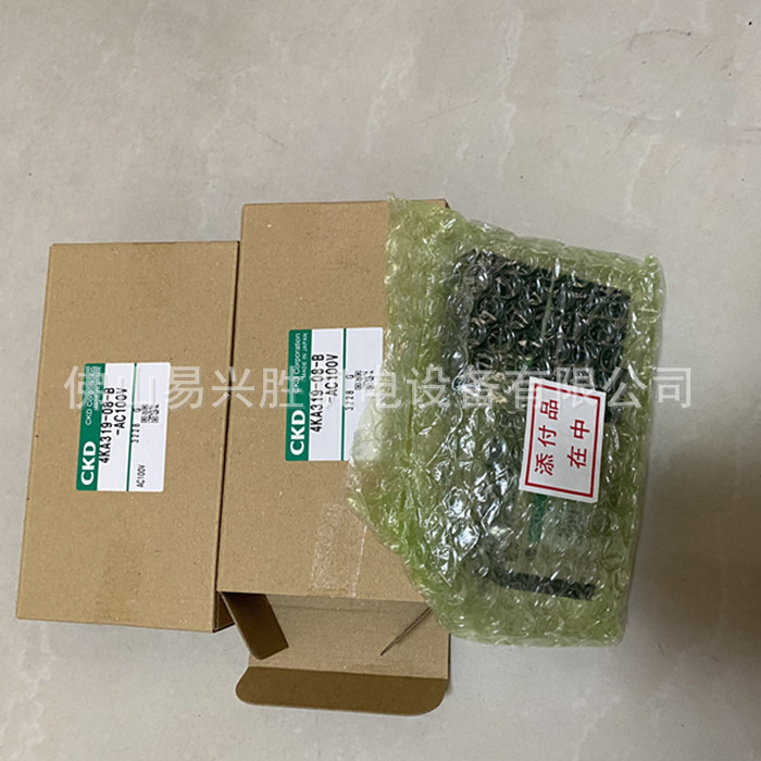 原装CKD电磁阀4KA319-08-B-AC100V气动电磁阀