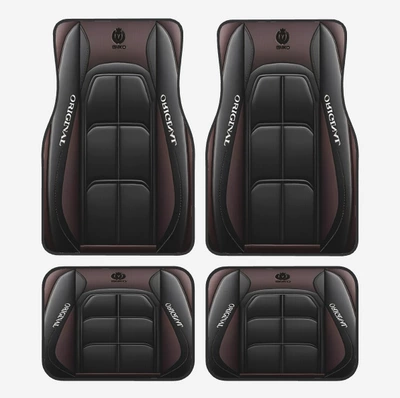 Passenger Mats, Labeling and Delivery Floor Mats, Avtomobil döşəmə paspasları - new-temu-floor-mat-26-33444468cm-two-pieces-each