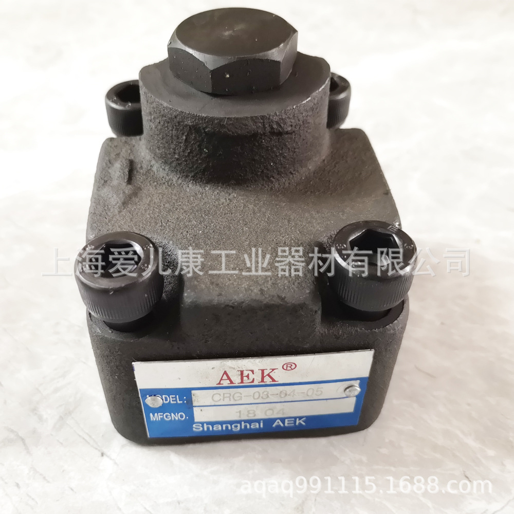 直角单向阀CRG-03、CRG-06、CRG-10 SW-20P SW-30P