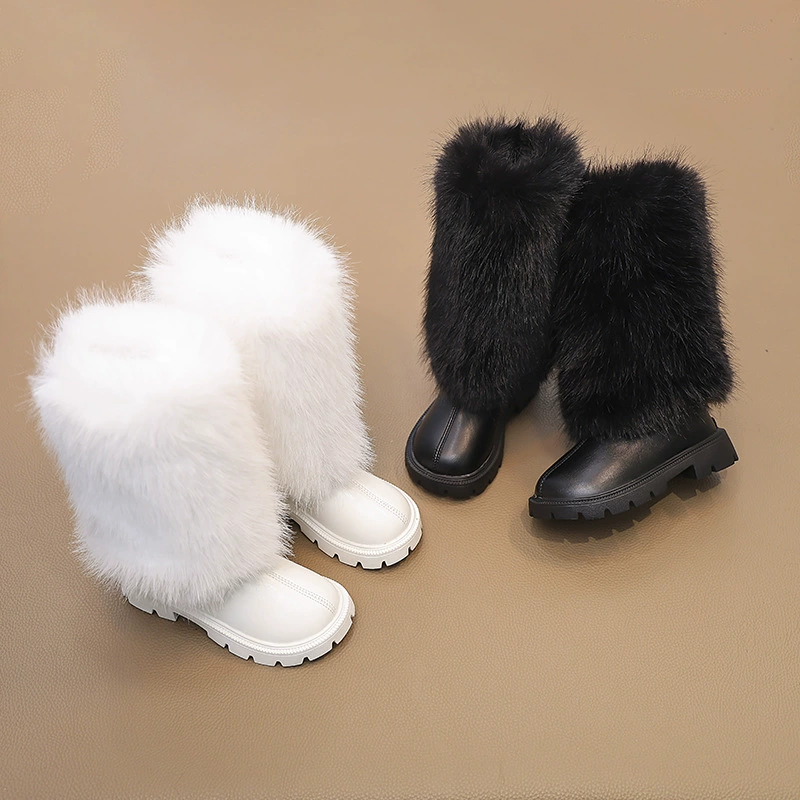 Детские высокие сапоги 2025: новая зимняя коллекция, модные и стильные сапоги-принцессы для девочек постарше с мягкой подошвой