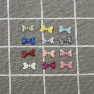 1.5cm leather glitter cloth bow jewelry accessories hair accessories headdress accessories material clothing toy accessories