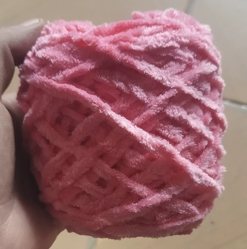 Крупные шарики из полиэфирной пряжи, 100 г (2 пары на шар), многоцветная крючковая и подушечная нить