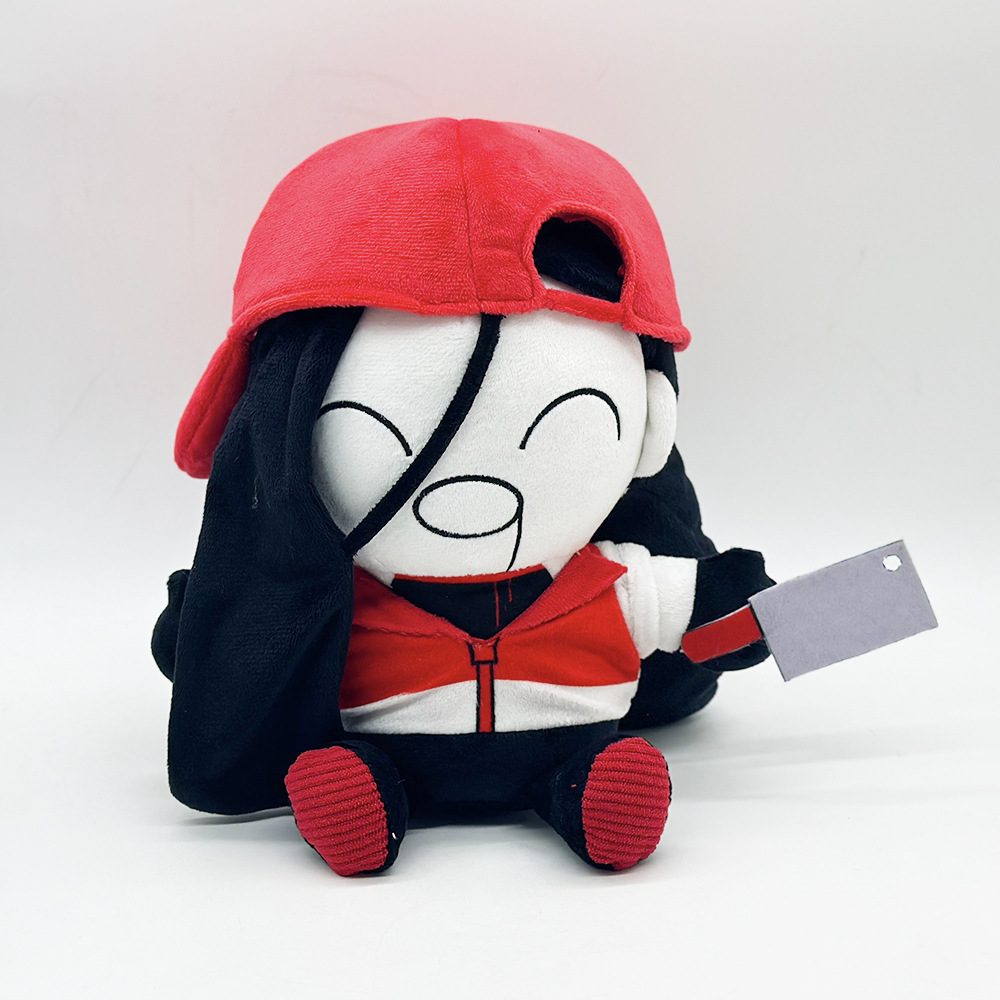 跨境新品 BUTCHER VANITY Plushie 虚荣屠夫红帽拿刀女孩公仔玩偶-阿里巴巴