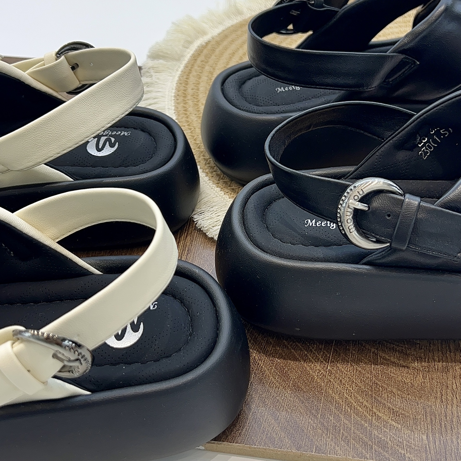 Universal comfortable sandals platform open toe for leisure