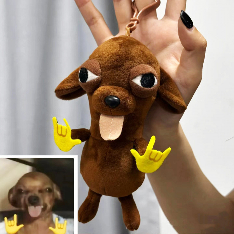 在庫あり チワワ バリアント チワワ 表情パック人形 抽象的な犬の砂の彫刻 面白いぬいぐるみ|undefined
