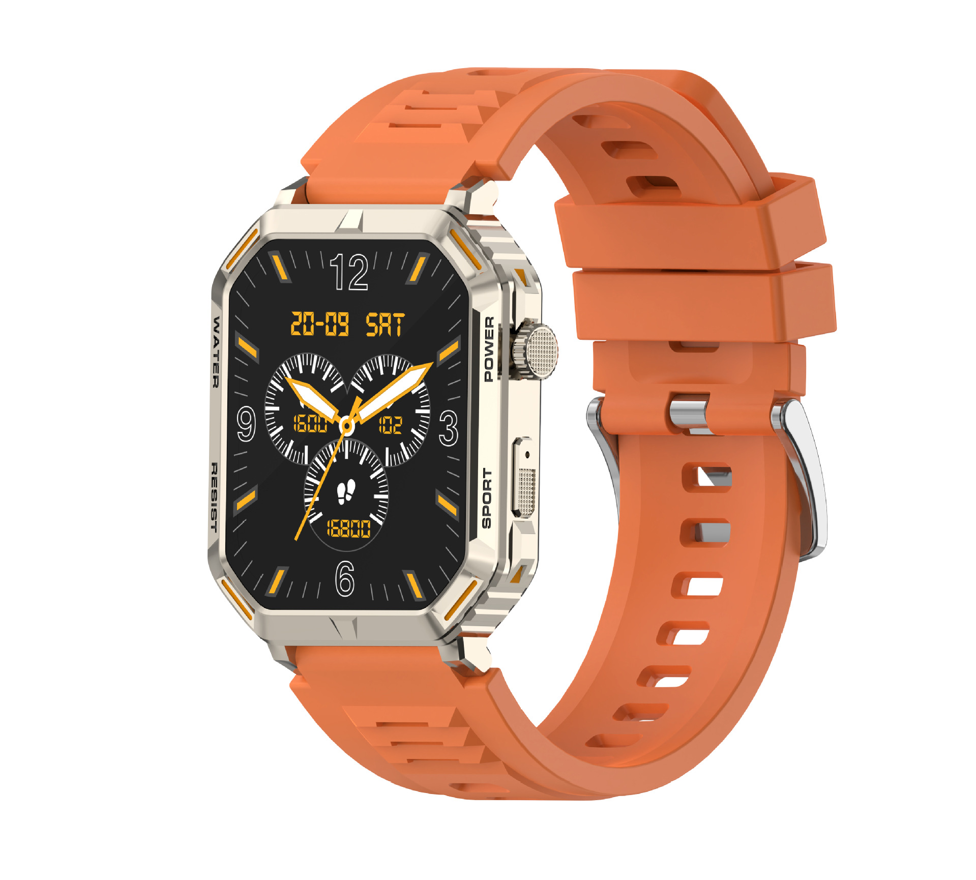 G106 Smartwatch 1,96 Zoll Outdoor Tri-Wind Motion Bluetooth_voghion.com