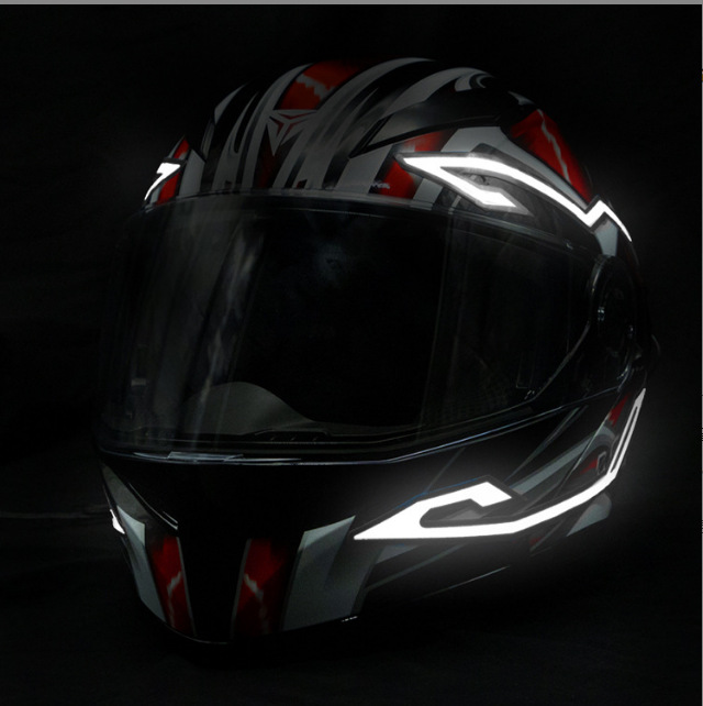 Motorcycle helmet cold light strip helmet decoration adhesive light strip TikTok same style decorative light emitting