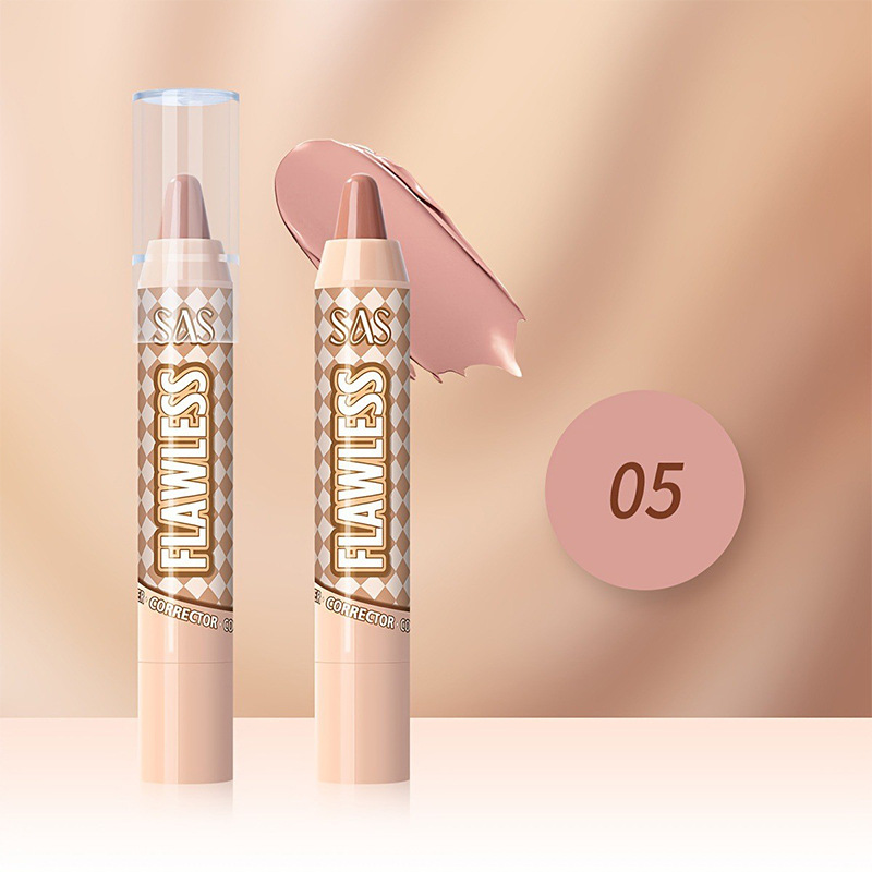 USHAS Europa y los Estados Unidos transfronterizos spot pen concelable multicolor impermeable antiperspirante líquido de concelable duradero SAC029A + B