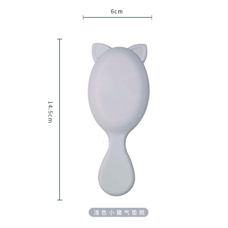 Dibujos Animados DIY crema pegamento masaje cojín de aire peine mini lindo hecho a mano airbag peine regalo para novias