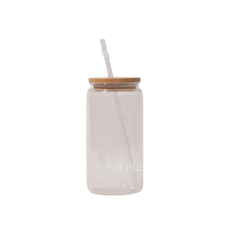 Vaso Mason de Plástico 16oz de Plástico PC, Ecológico, Monocapa, para Oficina y Hogar