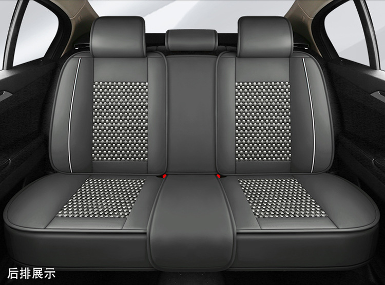 Leather Car Seat Cushions for Five Seats, Cross-Border Export Manufacturers, Four-Season Suitable Car Supplies Seat Cushions, Seat Covers Wholesale