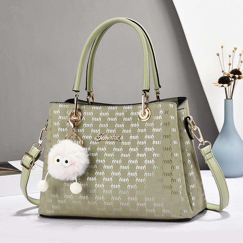 Bolso bandolera de color sólido de viajero de temperamento portátil de nueva moda para damas Bolso bandolera de gran capacidad simple y popular
