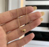 Универсальное модное брендовое дизайнерское ожерелье в виде сердечка, изысканные аксессуары в форме сердца, Южная Корея, легкий роскошный стиль, тренд сезона, новая коллекция