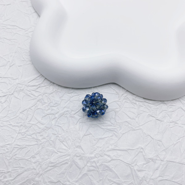 Creative woven beads handmade with zircon