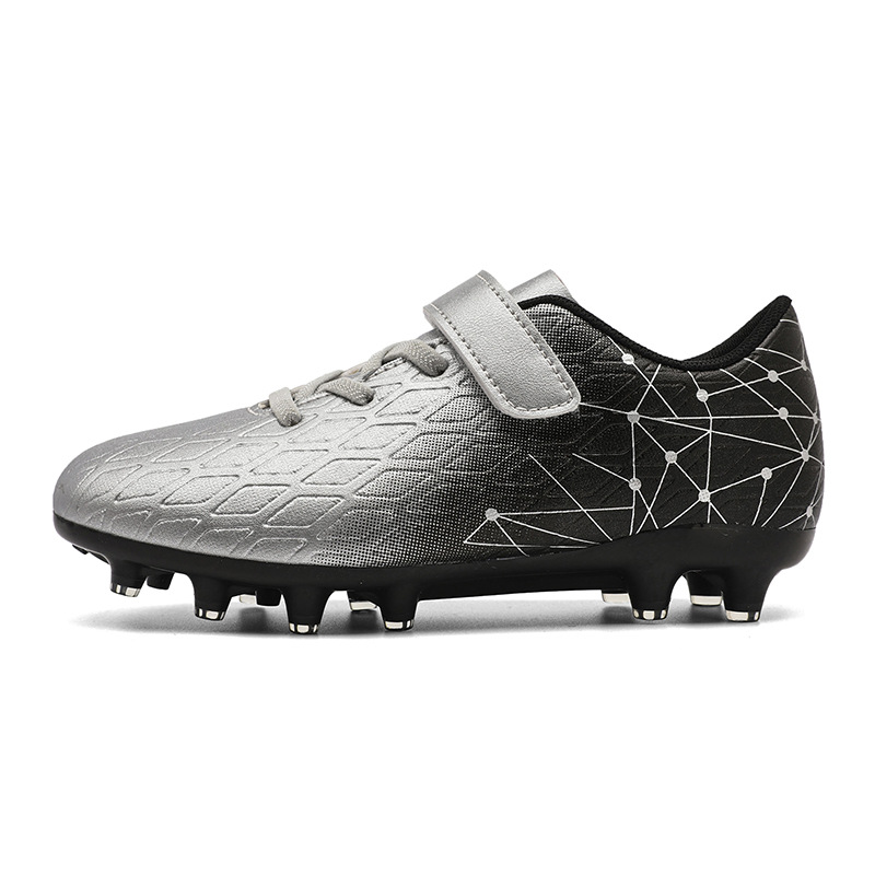 2025 nuevos zapatos de fútbol transfronterizos para hombres y mujeres, zapatos de fútbol para niños y adolescentes de baja altura, venta directa de fábrica