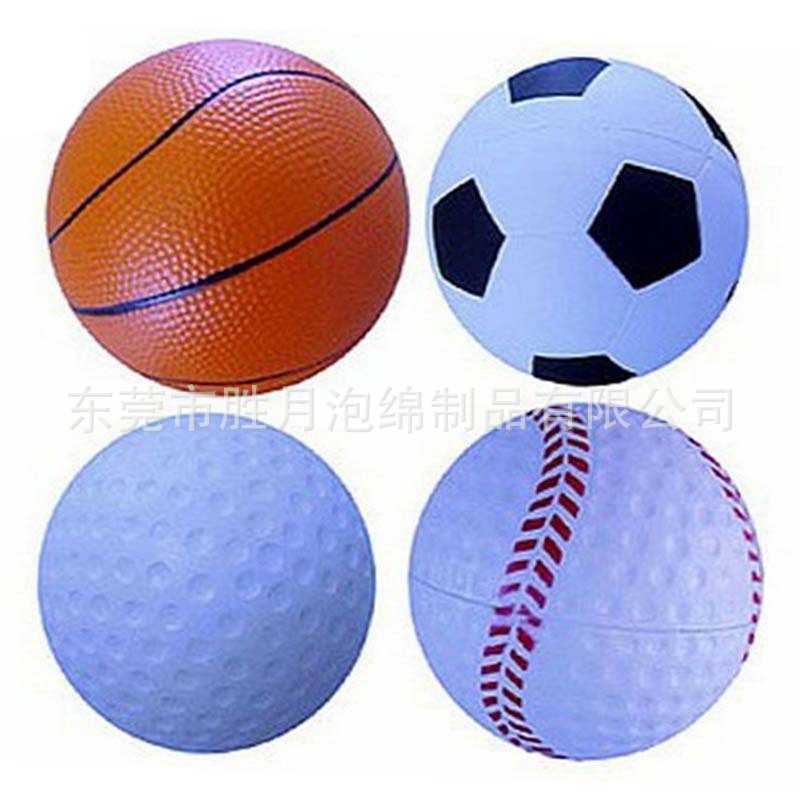 高弹PU发泡公仔儿童水上玩具漂浮发泡玩具足球篮球慢回弹摄影摆件