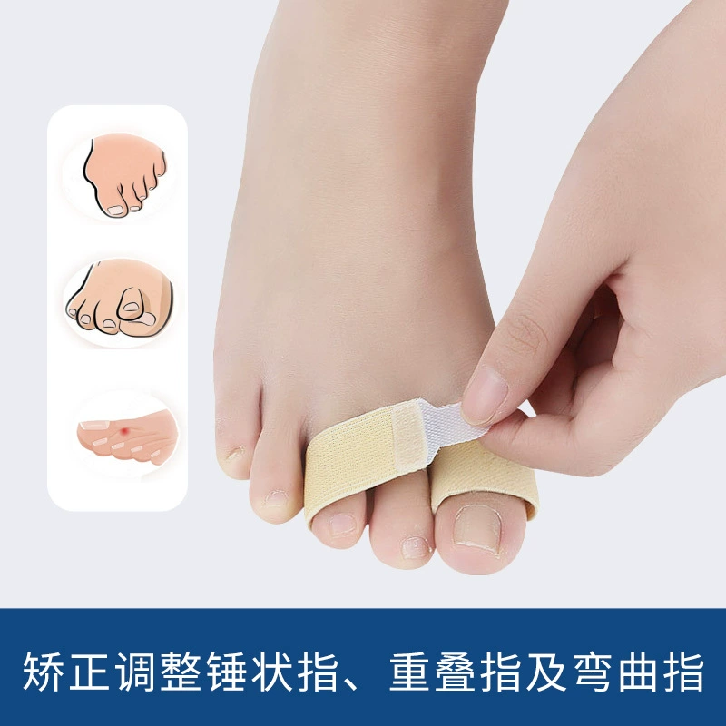 Трансграничный носок разветвитель фиксированный носок молоток пальца на липучке Регулируемый