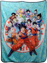 官方龙珠超级英雄羊毛盖毯 - 45x60 英寸舒适配件 - 非常适合床、