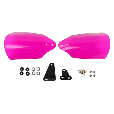 Motorcycle Accessories Handlebar Handguards: Motorcycle front windshield - purple