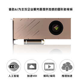 适用英伟达NVIDIA Tesla A10 900-2G133-0020-000 图片渲染AI显卡