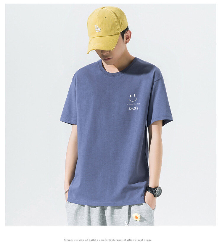 Camiseta de manga corta hombre verano plus big size gorda holgada slim hombre algodón t media manga top ice sense verano pic 16
