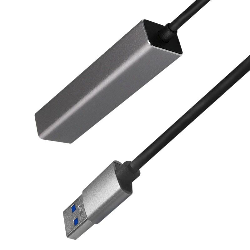 Многофункциональный док-станция-хаб 4-в-1 USB3.0/Type-C для подключения мобильных устройств (телефонов, планшетов) и компьютеров (материнских плат) к гигабитному Ethernet-порту