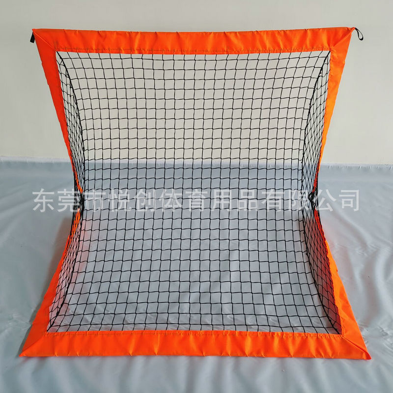 Los fabricantes suministran el equipo de entrenamiento simple portátil plegable de la puerta del fútbol de la red 3-7 de la gente simple del fútbol de los niños