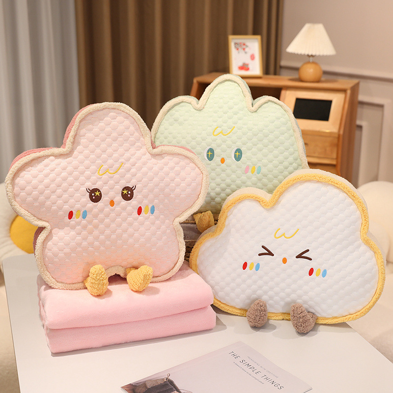 Linda estrella dopamina sala de estar sofá almohada dibujos animados ins decoración almohada ventana salediza cojín tatami