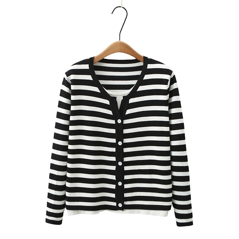 Autumn universal set, long-sleeve, knitted sweater, large size  (7), oversize
