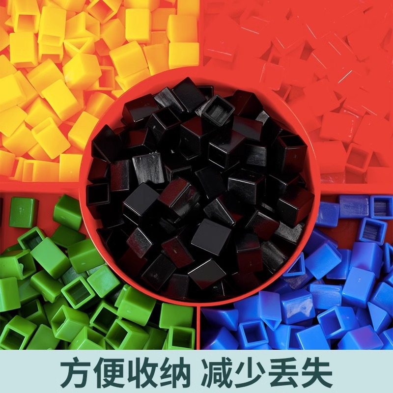 Jardín de infantes Juguetes de educación temprana para niños Puzzle de clavos de hongos Puzzle de geometría Puzzle de números