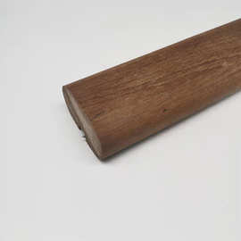 厂家直销实木楼梯扶手柚木工程扶手定制马蹄形实木立柱栏杆扶手