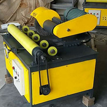 圆管钢管除锈机无心外圆抛光机不锈钢管全自动打磨镜面拉丝机