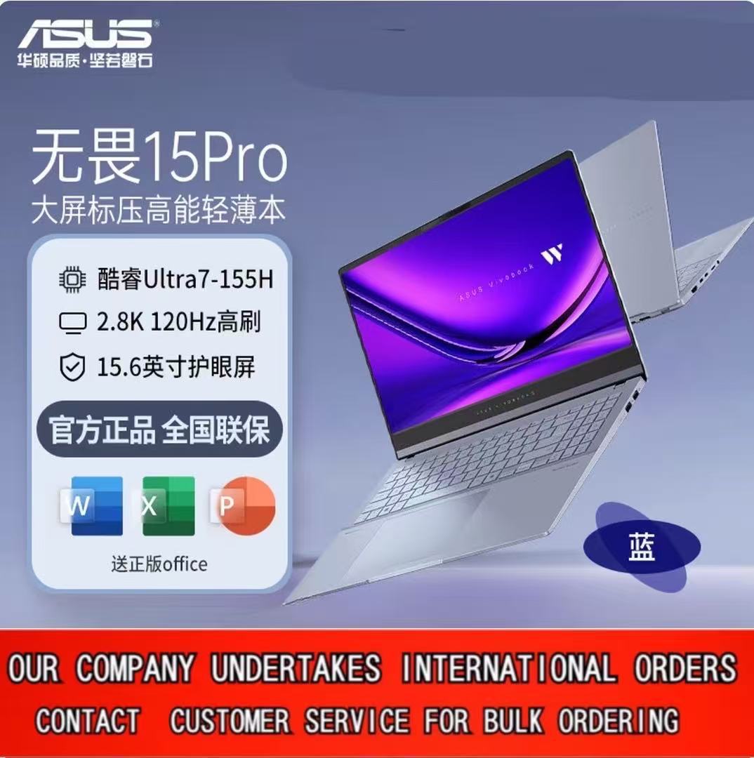 Asus Fearless Pro15 Ai High-performance Ultra-thin And Lightweight...