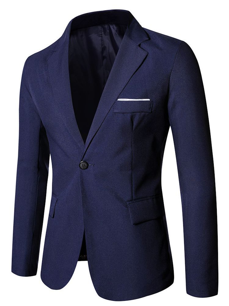 Chaqueta de traje pequeño de tamaño europeo transfronterizo para hombre chaqueta de Traje individual de juventud guapo traje de boda vestido de moda