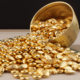 Solid Imitation Mini Alloy Shiny Small Ingot Ornaments Chinese-Style Gift Sand Gold Ingot