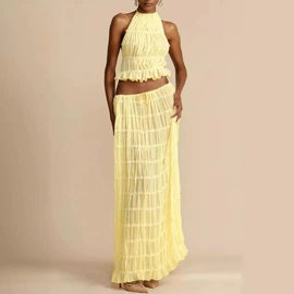 时尚休闲套装;连衣裙;女士连体裤