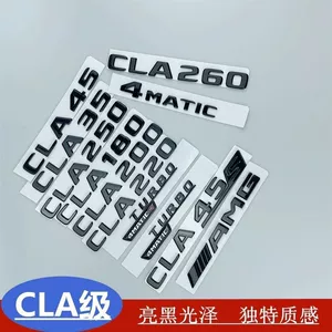 CLA black label Mercedes-Benz CLA modified black tail emblem CLA35 CLA200 CLA260 CLA45 car emblem blacked out