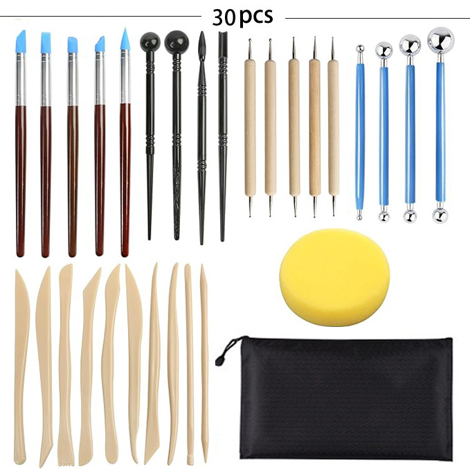점토 도구 세트 30개 [B형]