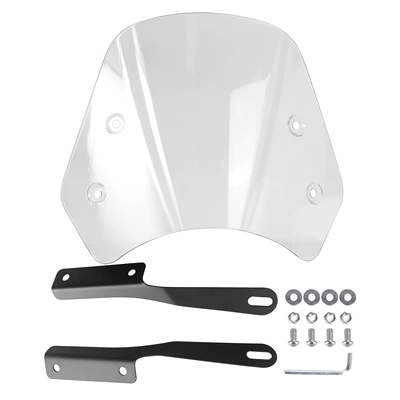 Universal Motorcycle Headlight: Motorcycle front windshield