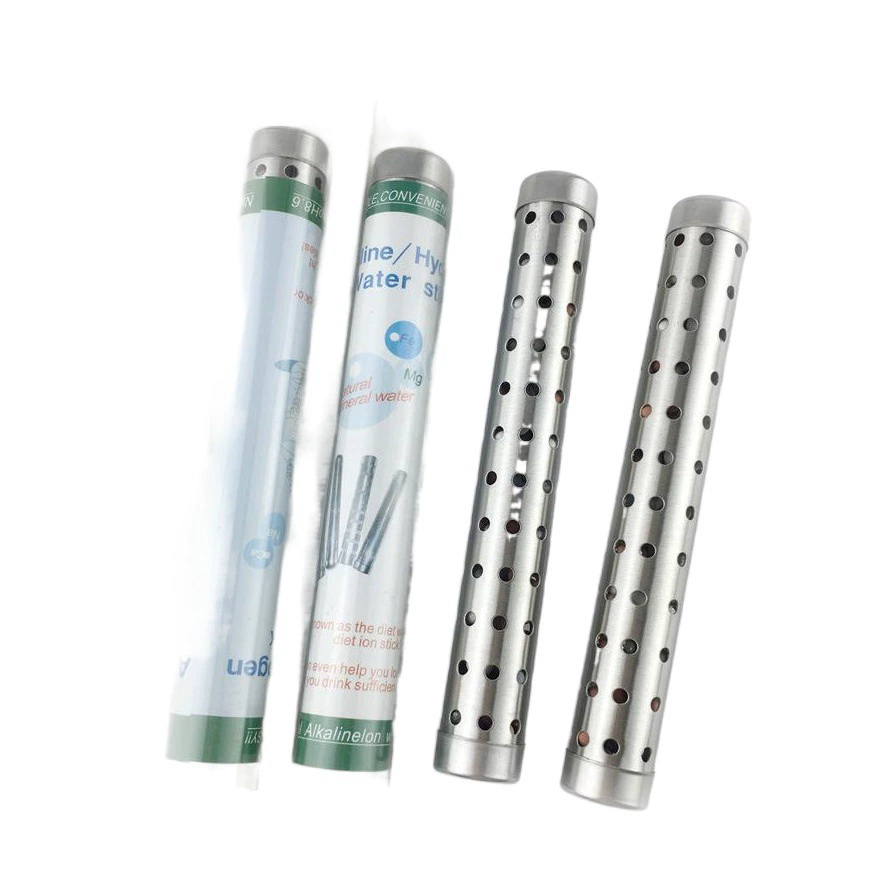 Международный продукт: Новая модель водородного стержня для воды с высоким содержанием цинка, маломолекулярный, с сетчатым фильтром из пищевой нержавеющей стали 304.